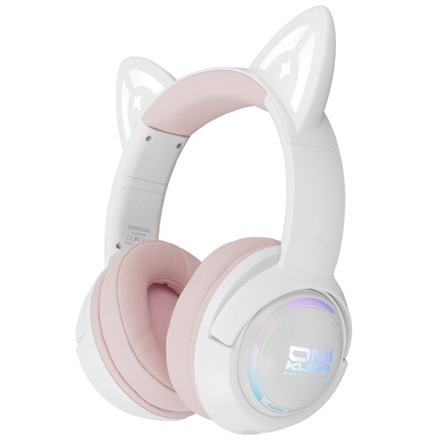 Купить Беспроводные/проводные наушники Onikuma GT838 розовый 2025  5634385. Характеристики, отзывы и цены в Донецке