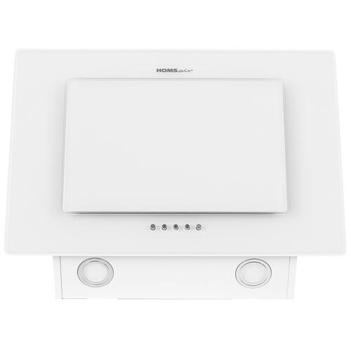 Купить Вытяжка наклонная HOMSair ELF PUSH 60 белый/белый  8160076. Характеристики, отзывы и цены в Донецке
