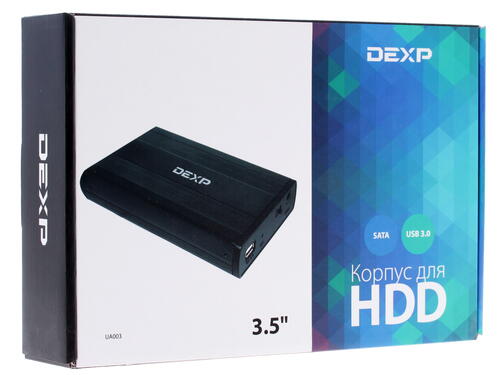 Купить 3.5" Внешний бокс DEXP UA003  1051129. Характеристики, отзывы и цены в Донецке