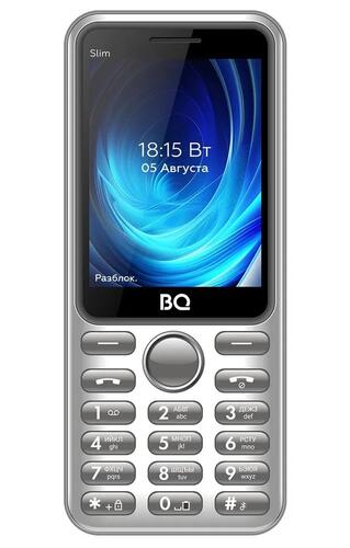 Купить Сотовый телефон BQ 2833 Slim серый/серебристый  9111962. Характеристики, отзывы и цены в Донецке