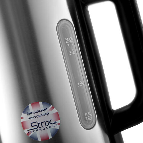 Купить Электрочайник Brayer BR1060 серебристый  9055897. Характеристики, отзывы и цены в Донецке