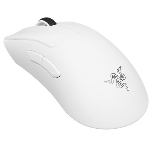 Купить Мышь беспроводная/проводная Razer DeathAdder V3 Pro [RZ01-04630200-R3G1] белый  5067002. Характеристики, отзывы и цены в Донецке