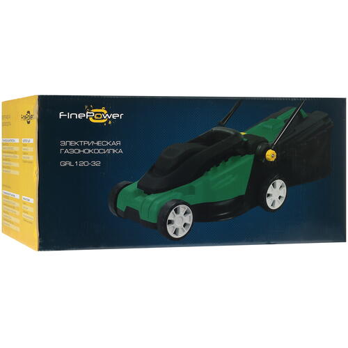 Купить Электрическая газонокосилка FinePower GRL120-32  4869137. Характеристики, отзывы и цены в Донецке