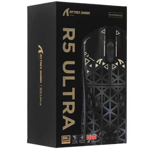 Купить Мышь беспроводная/проводная Attack Shark R5 Ultra  9259984. Характеристики, отзывы и цены в Донецке