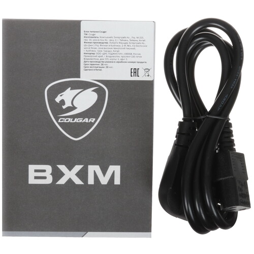 Купить Блок питания Cougar BXM 600  5601971. Характеристики, отзывы и цены в Донецке