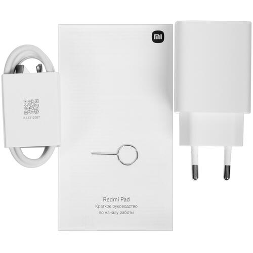 Купить 10.61" Планшет Xiaomi Redmi Pad Wi-Fi 128 ГБ серебристый  5074252. Характеристики, отзывы и цены в Донецке