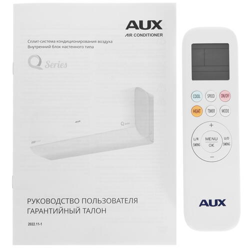 Купить Кондиционер настенный сплит-система AUX ASW-H07A4/QH-R1/AS-H07A4/QH-R1 белый  9986484. Характеристики, отзывы и цены в Донецке