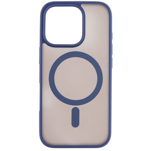 Купить Накладка  uBear Cloud Mag Case для Apple iPhone 16 Pro синий/прозрачный  5474379. Характеристики, отзывы и цены в Донецке