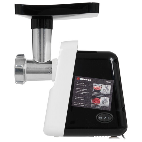 Купить Мясорубка электрическая BRAYER BR1600 белый  5301752. Характеристики, отзывы и цены в Донецке