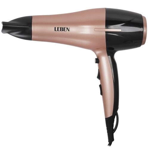 Купить Фен LEBEN 259-209 коричневый/черный  9237167. Характеристики, отзывы и цены в Донецке