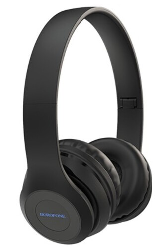 Купить Беспроводные/проводные наушники Borofone B04 черный 2020  5485108. Характеристики, отзывы и цены в Донецке
