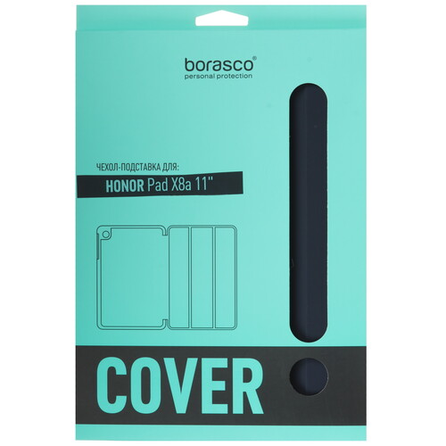 Купить Чехол-книжка BoraSCO для HONOR Pad X8a синий  5497314. Характеристики, отзывы и цены в Донецке