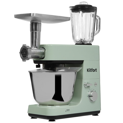 Купить Кухонная машина Kitfort КТ-3419-2 зеленый  9063189. Характеристики, отзывы и цены в Донецке