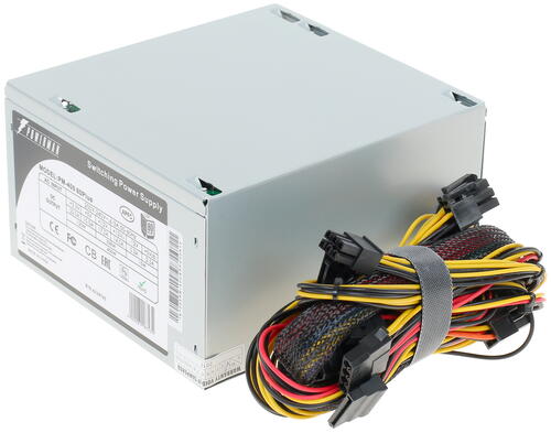 Купить Блок питания POWERMAN 400W [PM-400 80plus] серый  1106310. Характеристики, отзывы и цены в Донецке