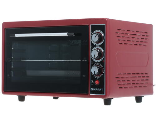 Купить Мини-печь Kraft KF-MO 3804 KR красный  8108445. Характеристики, отзывы и цены в Донецке