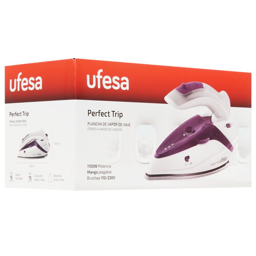 Купить Утюг Ufesa PERFECT TRIP белый  9140848. Характеристики, отзывы и цены в Донецке