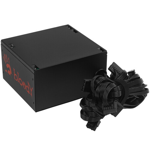Купить Блок питания A4Tech Bloody BD-PS600W  черный  5609602. Характеристики, отзывы и цены в Донецке
