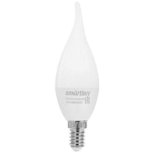 Купить Лампа светодиодная Smartbuy SBL-C37Tip-07-30K-E14  9105004. Характеристики, отзывы и цены в Донецке