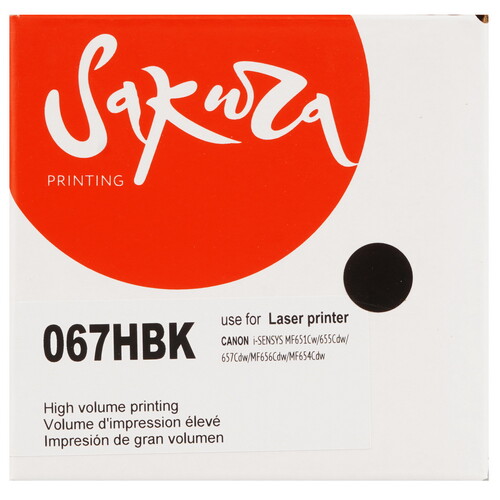 Купить Картридж лазерный Sakura 067HBK (5106C0022) черный  9096109. Характеристики, отзывы и цены в Донецке