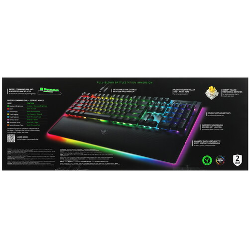 Купить Клавиатура проводная Razer BlackWidow V4 Pro  5466234. Характеристики, отзывы и цены в Донецке