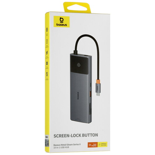Купить Док-станция Baseus Metal Gleam Series II  5488054. Характеристики, отзывы и цены в Донецке