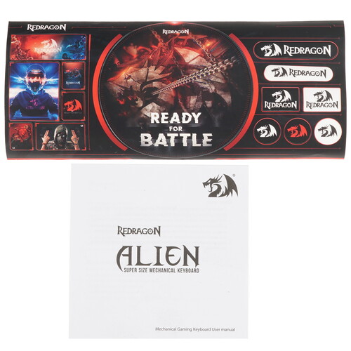 Купить Клавиатура  проводная Redragon Alien  9230482. Характеристики, отзывы и цены в Донецке