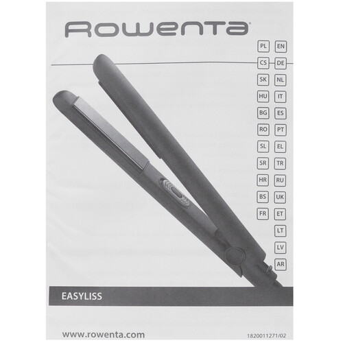 Купить Выпрямитель для волос Rowenta SF161LF0  5352846. Характеристики, отзывы и цены в Донецке
