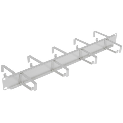 Купить Органайзер кабельный ЦМО [ГКО-1-9] горизонтальный двусторонний 19" 1U, 9 колец, серый  8166771. Характеристики, отзывы и цены в Донецке