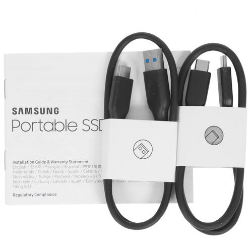 Купить 2000 ГБ Внешний SSD Samsung T7 Shield [MU-PE2T0K/WW]  5046057. Характеристики, отзывы и цены в Донецке