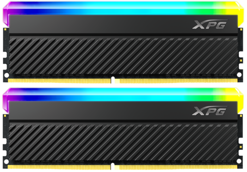 Купить Оперативная память ADATA XPG SPECTRIX D45G RGB [AX4U36008G18I-DCBKD45G] 16 ГБ  4847027. Характеристики, отзывы и цены в Донецке