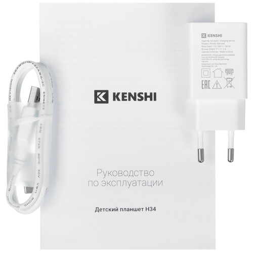 Купить 8" Планшет KENSHI Kids H34 LTE 64 ГБ голубой  9121191. Характеристики, отзывы и цены в Донецке