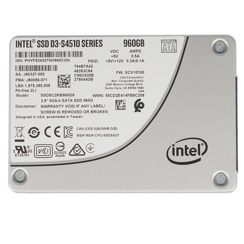 Купить 960 ГБ Серверный SSD накопитель Intel D3-S4510 Series [SSDSC2KB960G801]  1288391. Характеристики, отзывы и цены в Донецке