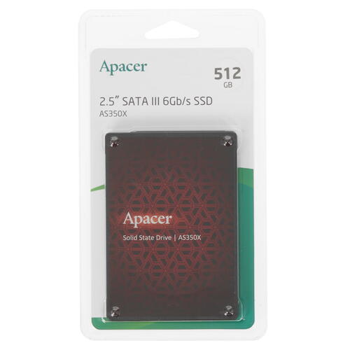 Купить 512 ГБ 2.5" SATA накопитель Apacer AS350X [AP512GAS350XR-1]  4857821. Характеристики, отзывы и цены в Донецке