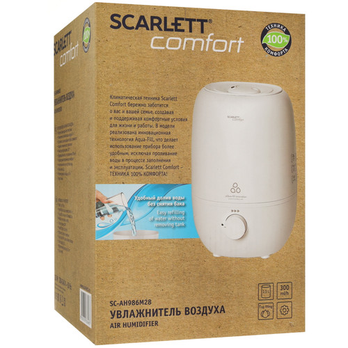 Купить Увлажнитель воздуха Scarlett SC-AH986M28  9184024. Характеристики, отзывы и цены в Донецке