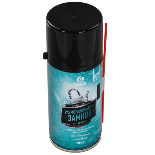 Купить Размораживатель замков с силиконом Grass [210 мл]  5642640. Характеристики, отзывы и цены в Донецке