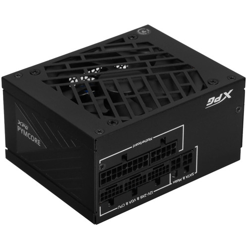 Купить Блок питания ADATA XPG PYMCORE 750W [PYMCORE750G-BKCEU] черный  5636776. Характеристики, отзывы и цены в Донецке