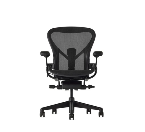 Купить Компьютерное кресло Herman Miller Aeron C Large черный  9338838. Характеристики, отзывы и цены в Донецке