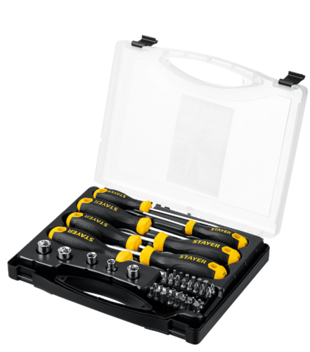 Купить Набор отверток STAYER 25134-H18_z01  9109029. Характеристики, отзывы и цены в Донецке