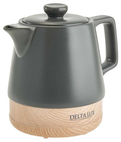 Купить Электрочайник DELTA LUX DE-1014 черный  9235544. Характеристики, отзывы и цены в Донецке