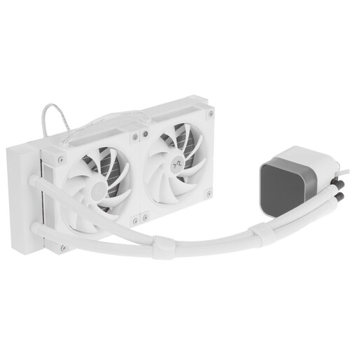 Купить Система охлаждения DEEPCOOL LQ240 WH  белая  5614090. Характеристики, отзывы и цены в Донецке