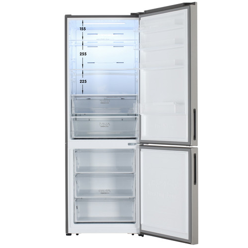 Купить Холодильник с морозильником   Gorenje NRK720EAXL4 серебристый  5456759. Характеристики, отзывы и цены в Донецке