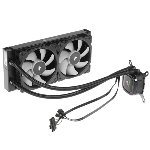 Купить Система охлаждения Corsair iCUE H100i RGB PRO XT черная  5609932. Характеристики, отзывы и цены в Донецке