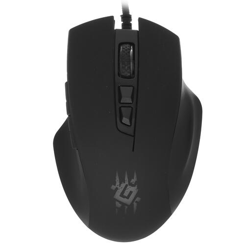 Купить Мышь проводная Defender Wolverine GM-700L [52700] черный  4850400. Характеристики, отзывы и цены в Донецке