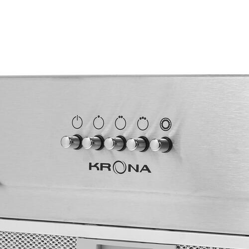 Купить Вытяжка полновстраиваемая KRONA ELISA 600 INOX PB серебристый  5369822. Характеристики, отзывы и цены в Донецке