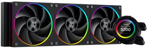 Купить Система охлаждения ID-COOLING SL360 черная  5430600. Характеристики, отзывы и цены в Донецке
