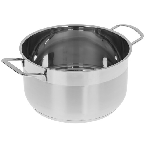 Купить Кастрюля Rashel Гретта R-60 6 л 24 см серебристый  9321072. Характеристики, отзывы и цены в Донецке