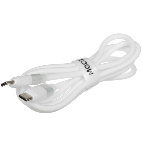 Купить Кабель круглый MOCOLL USB Type-C - USB Type-C белый 1.5 м  5493018. Характеристики, отзывы и цены в Донецке