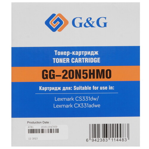 Купить Картридж лазерный G&amp  9146345. Характеристики, отзывы и цены в Донецке