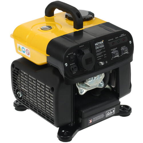 Купить Электрогенератор   бензиновый Huter DN1500i  1263986. Характеристики, отзывы и цены в Донецке