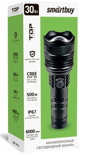 Купить Фонарь Smartbuy SBF-40-K  9177454. Характеристики, отзывы и цены в Донецке